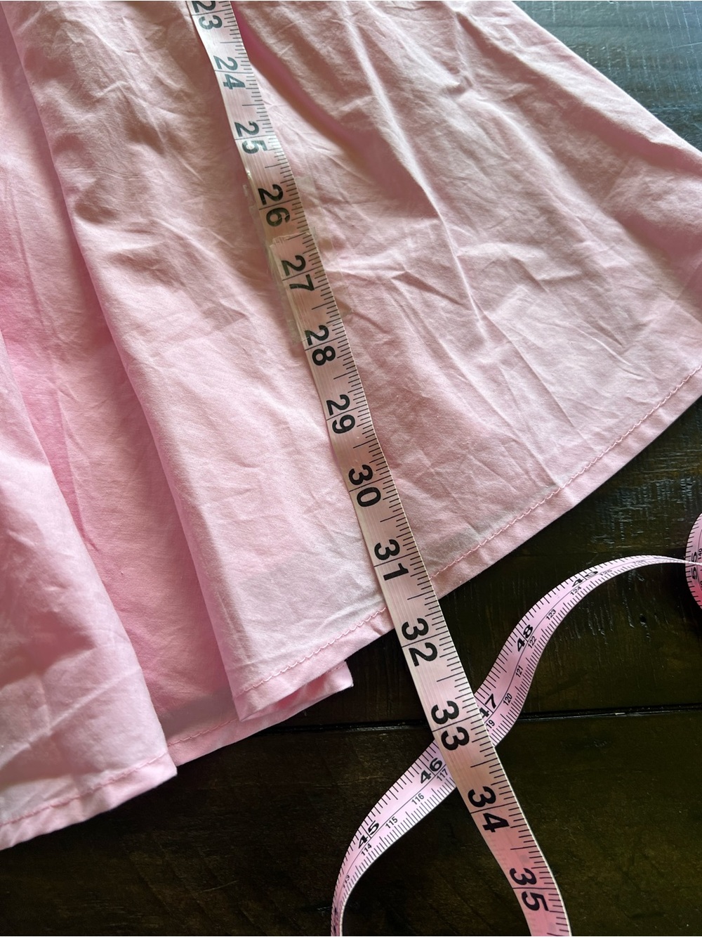 Mable by Anthropologie Pink Puff Sleeve Babydoll Mini Dress Lined Womens Medium - Picture 8 of 10
